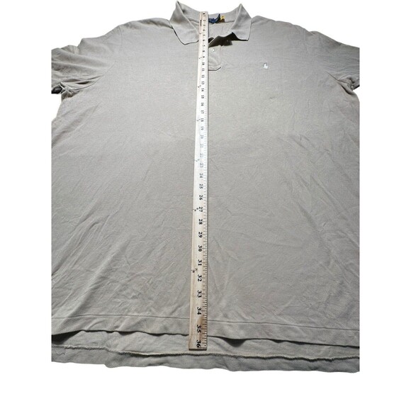 Polo Ralph Lauren Short Sleeve Shirt Size 4XB Khaki Tan Pony Preppy Classic #KL6 - Picture 5 of 10